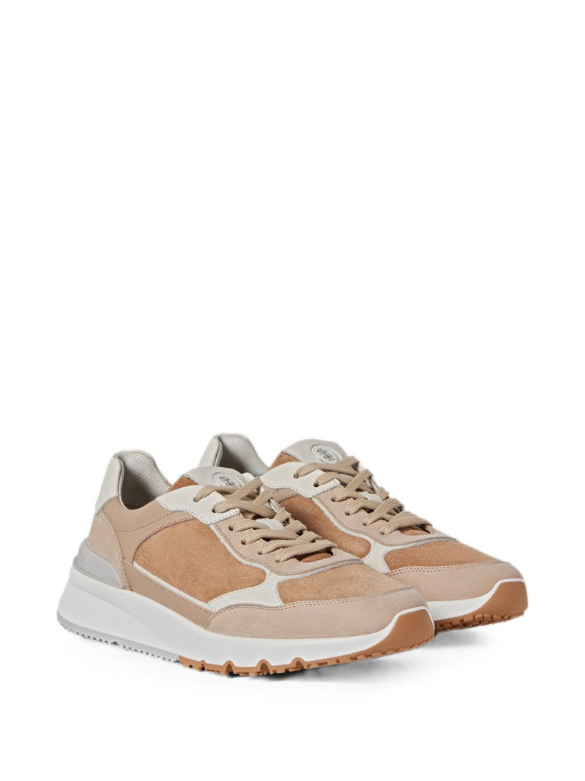 Brown Lace-up Sneakers 3