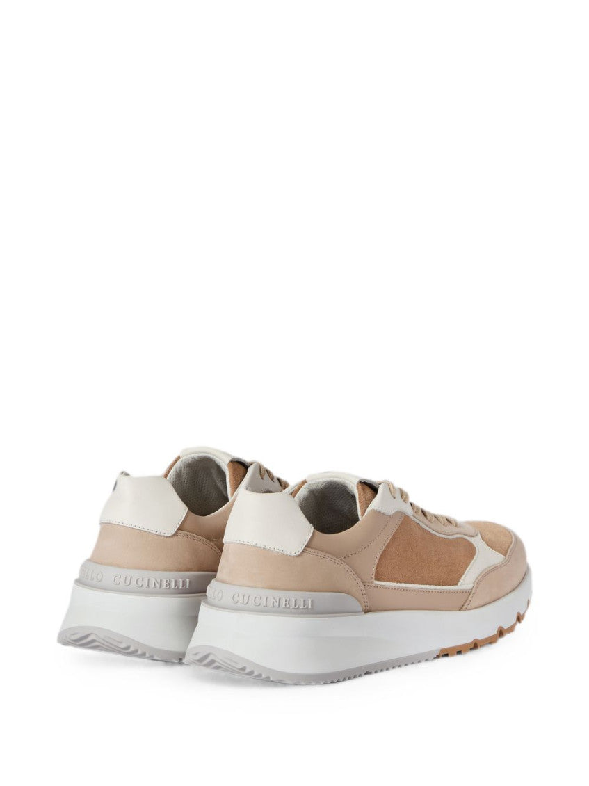Brown Lace-up Sneakers 4