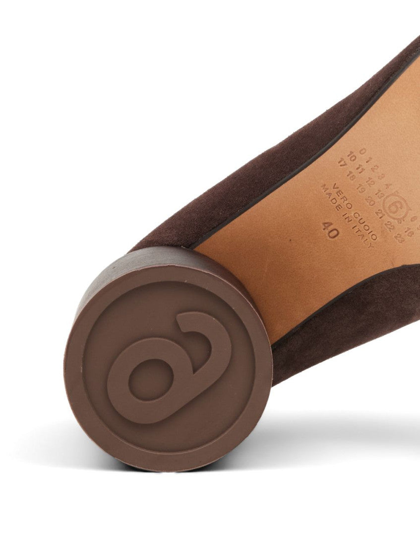 Brown Leather Mules 4