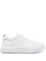 White Leather sneakers 1