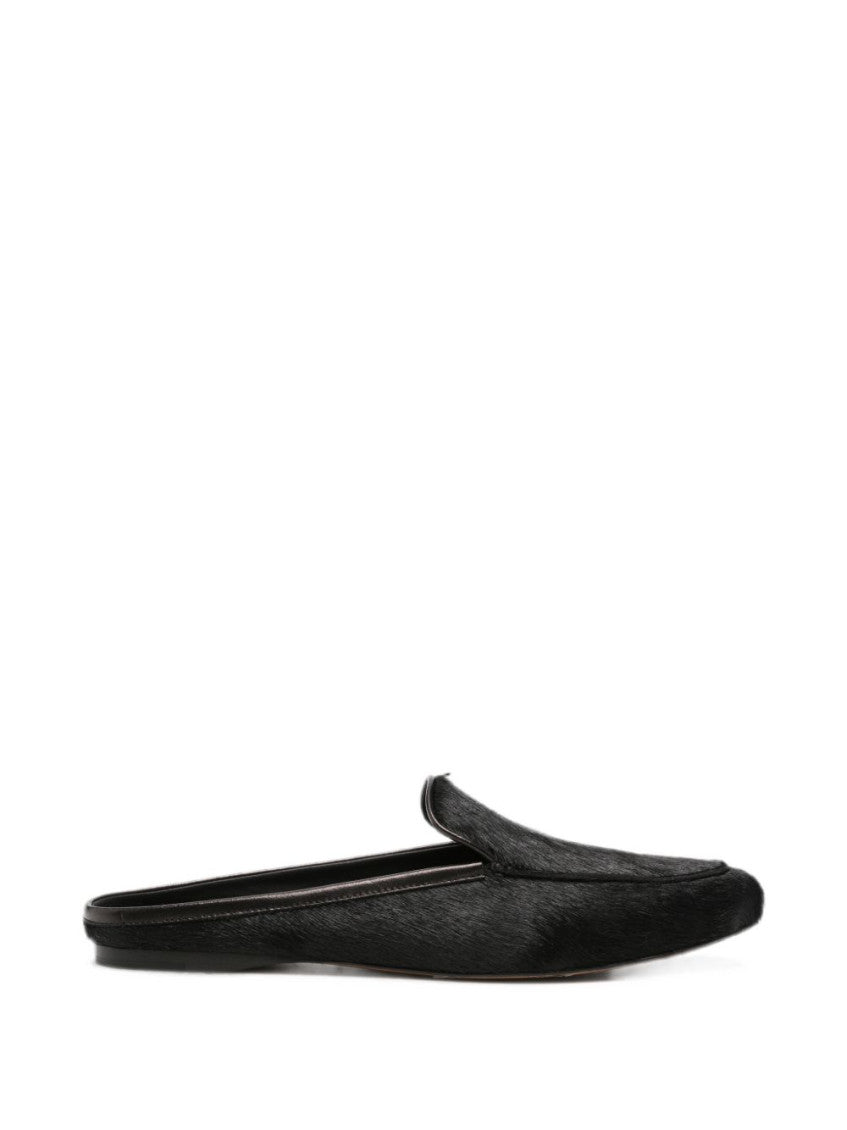 Black Leather Loafers 1