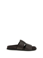 Brown Leather Sandals 1