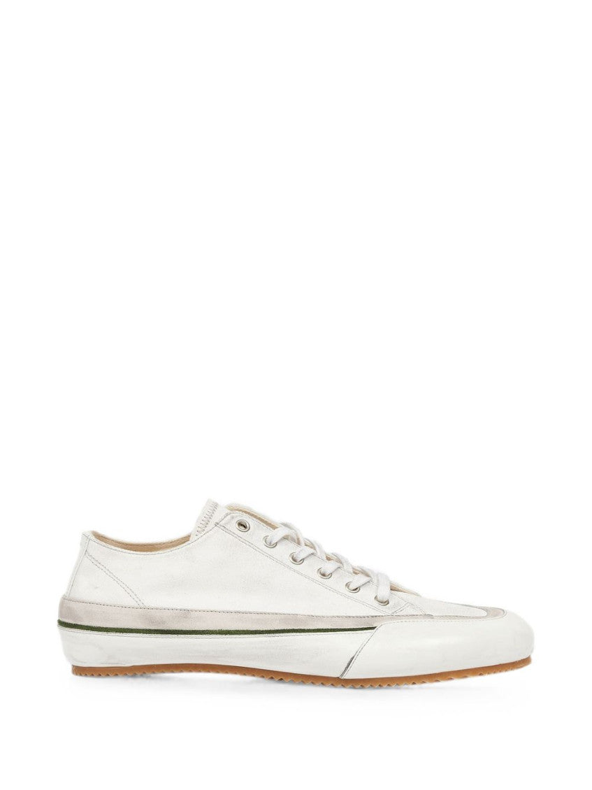 White Canvas Sneakers 1
