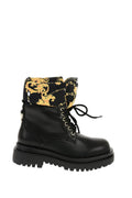 Black Printed Boots 1