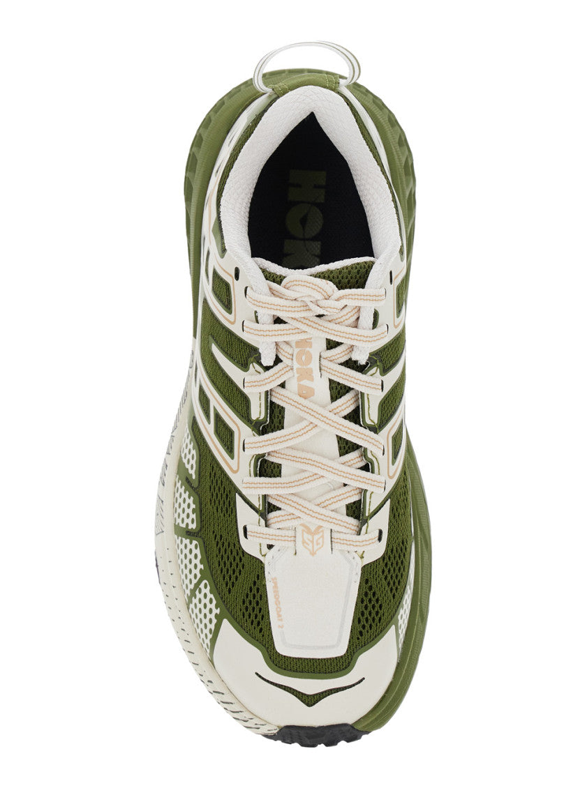 Green Geometric Sneakers 3