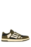 Green Color Block Sneakers 1