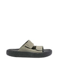 Green Logo Sandals 1
