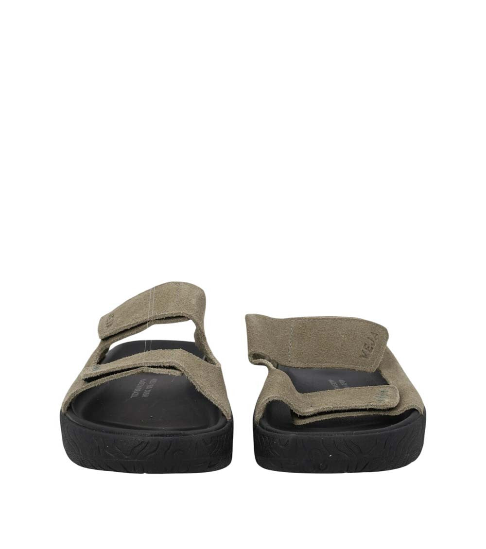 Green Logo Sandals 4