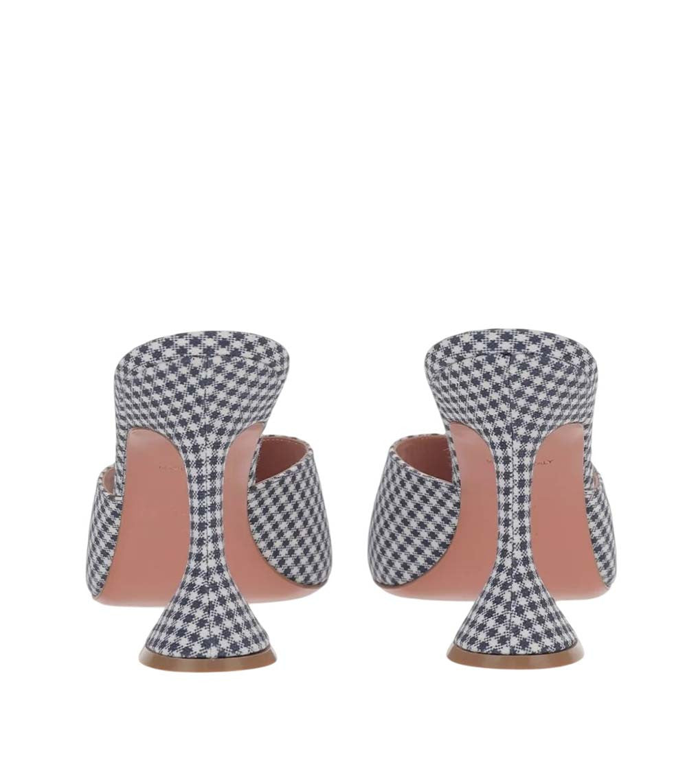 Blue Checks Heels 3