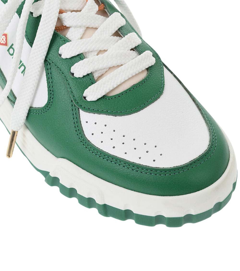 Green Color Block Sneakers 4