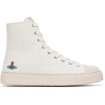 White Logo Sneakers 1