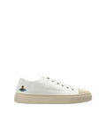 White Color Block Sneakers 1