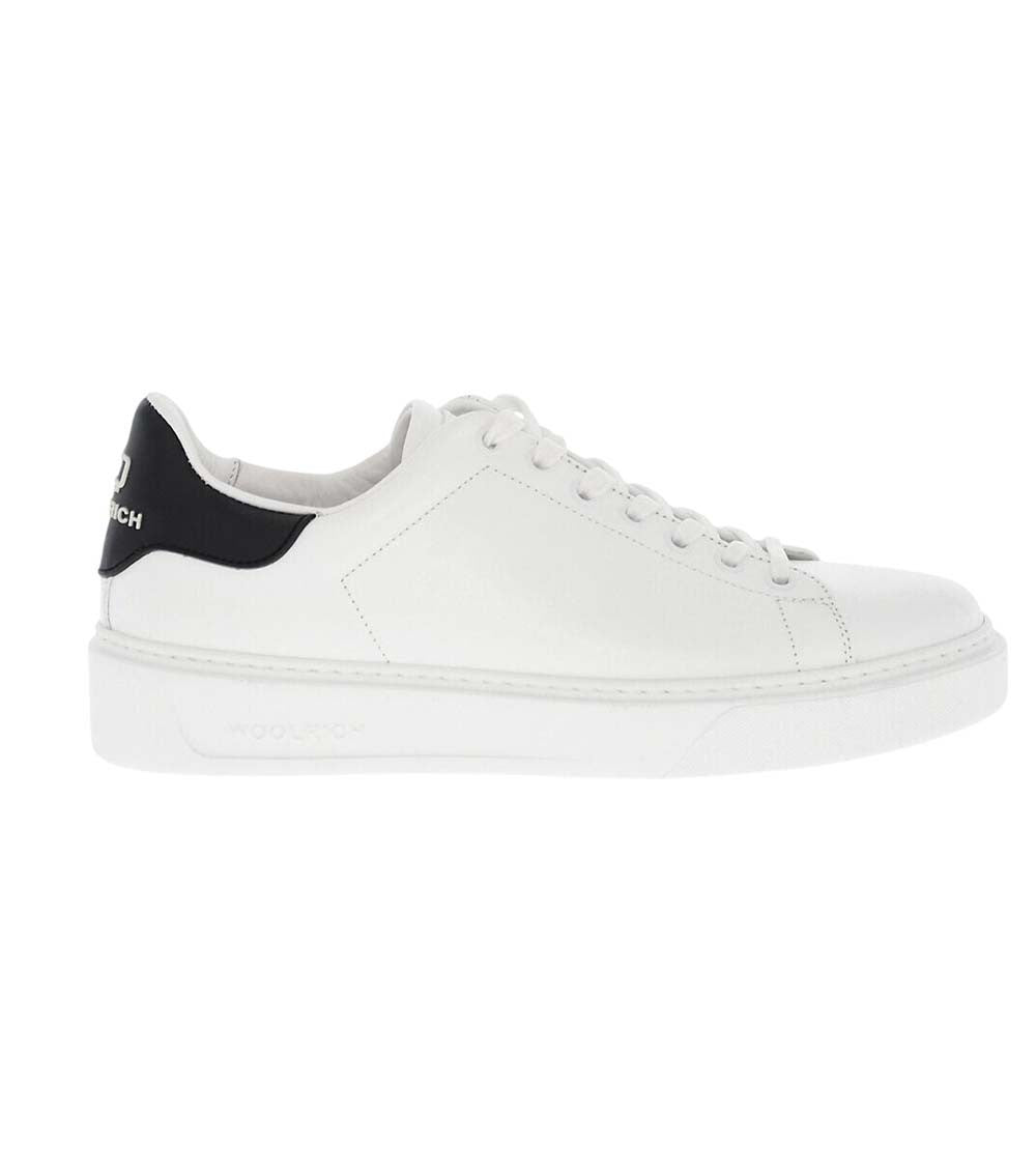BlackWhite Color Block  Sneakers 1