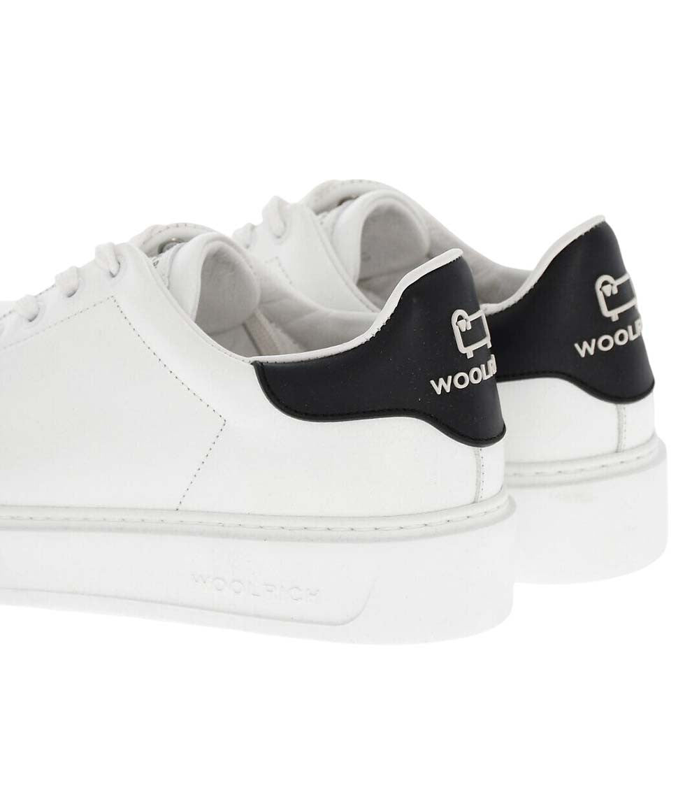 BlackWhite Color Block  Sneakers 3