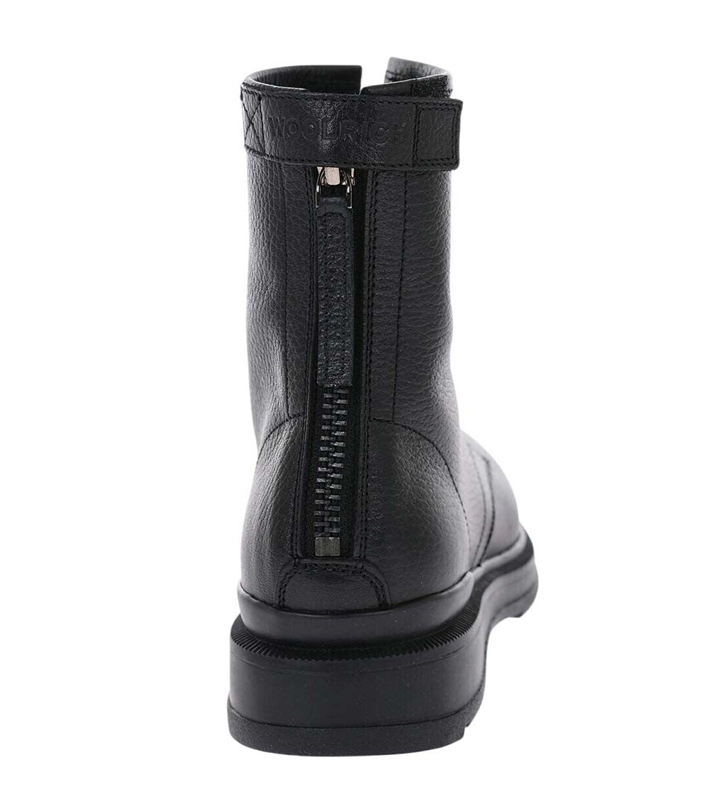 Black Textured Boots 3