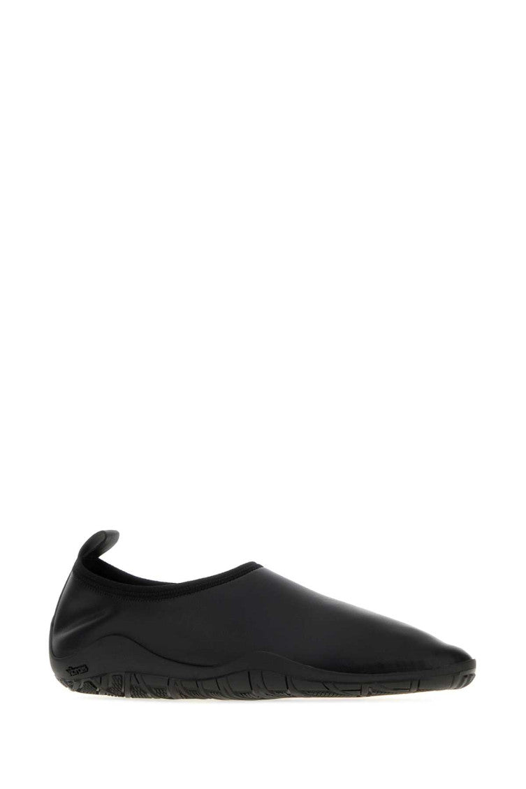 Black Slip On Loafers 2
