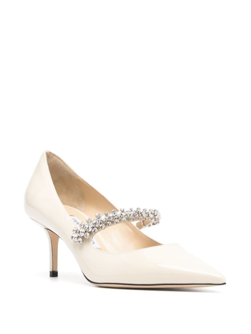Beige Bing Leather Pumps 2