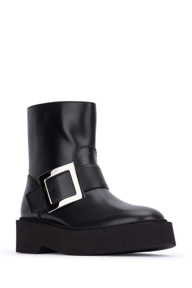Black Leather Bier Boots 2