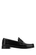 Black Slip On Loafers 1