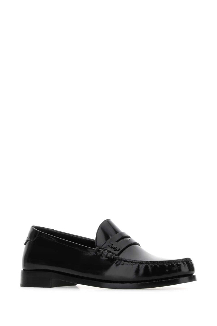 Black Slip On Loafers 2