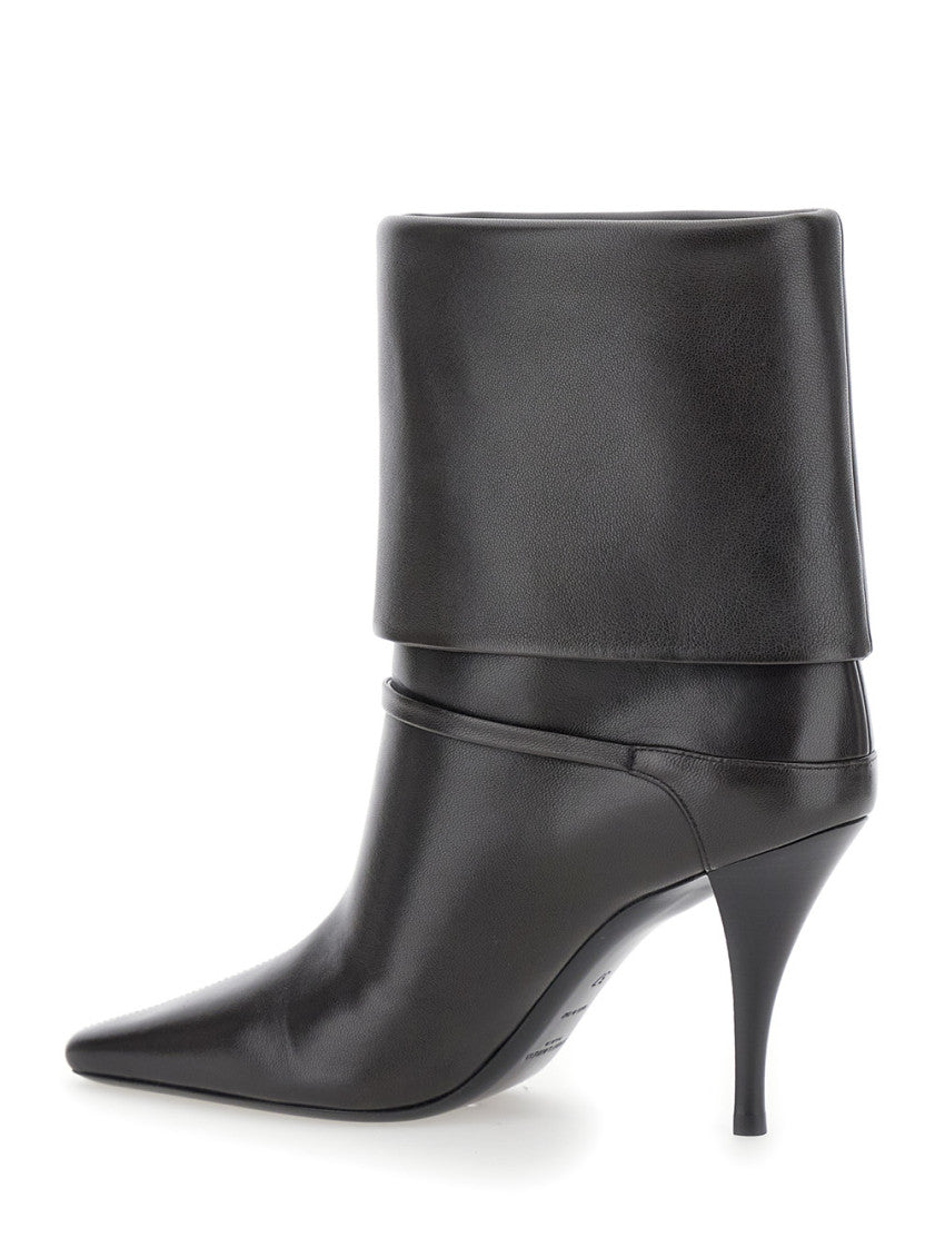 Black Pointed Toe Boots 3