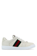 White Leather Sneakers 1