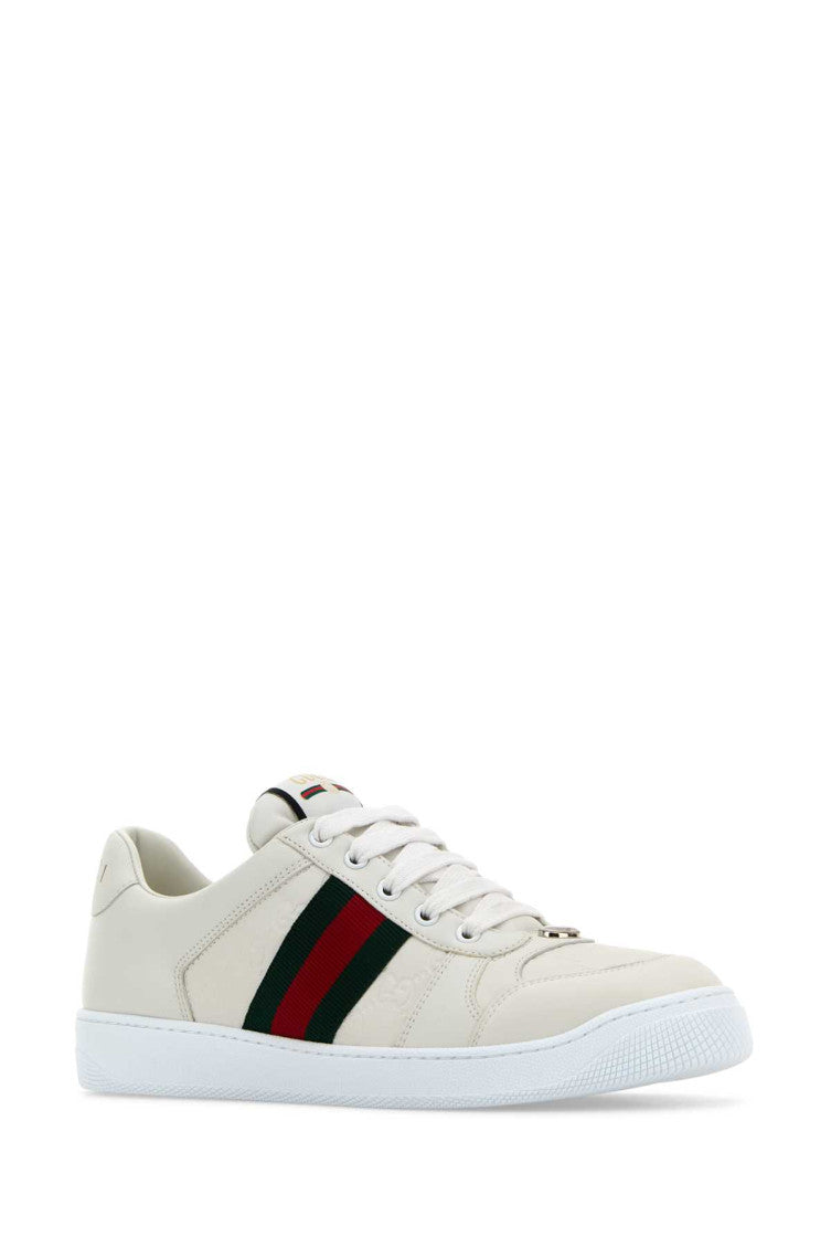 White Leather Sneakers 2