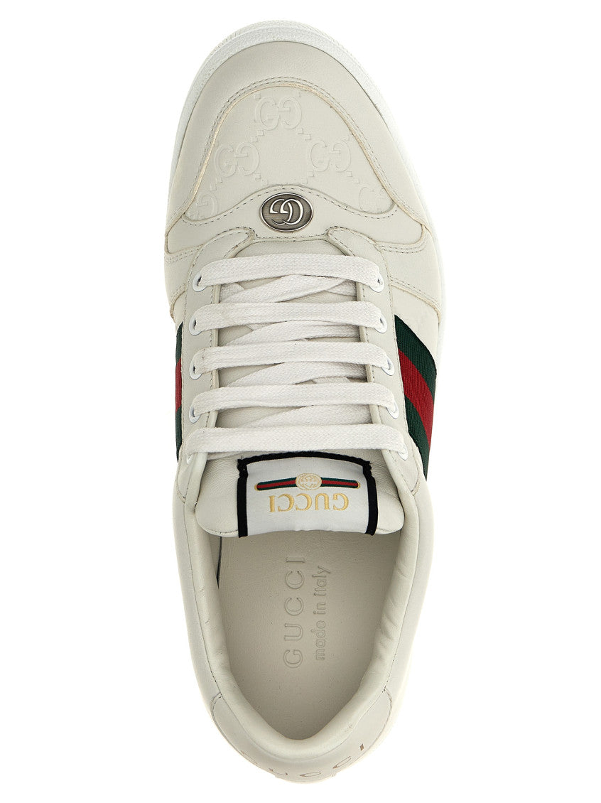 White Leather Sneakers 4