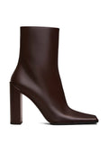 Chocolate Brown Ankle Boots 1