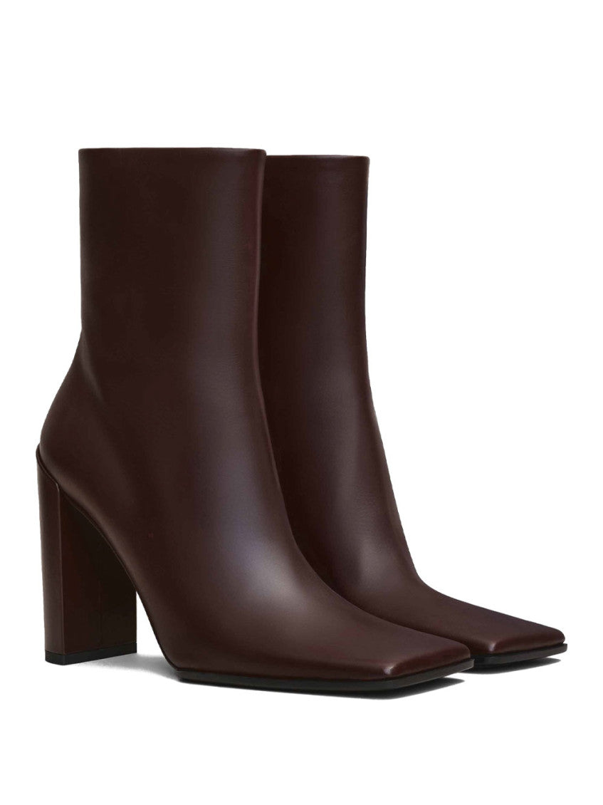 Chocolate Brown Ankle Boots 2