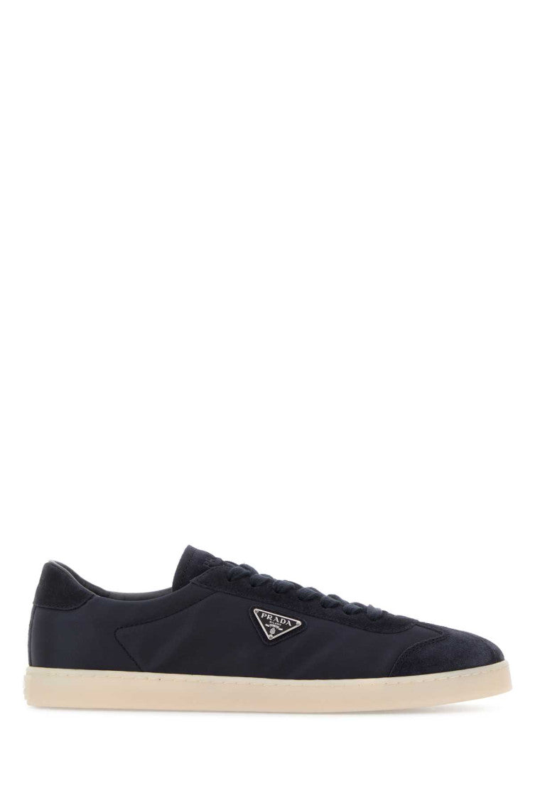 Midnight Blue Logo Sneakers 1
