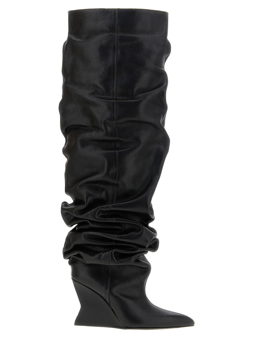 Black Leather Boots 1