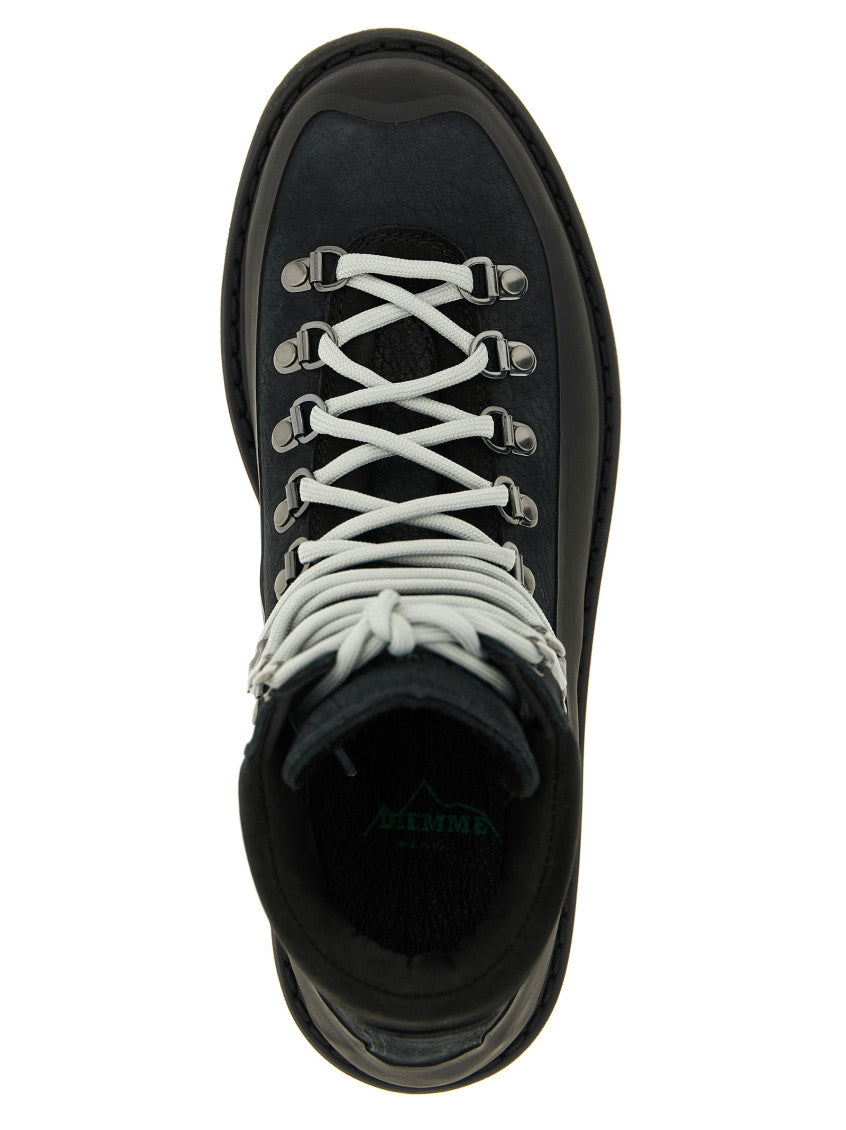 Black Lace Up Boots 4