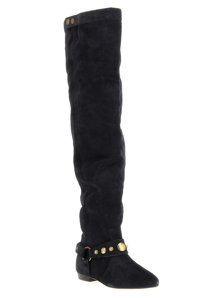 Black Suede Boots 2