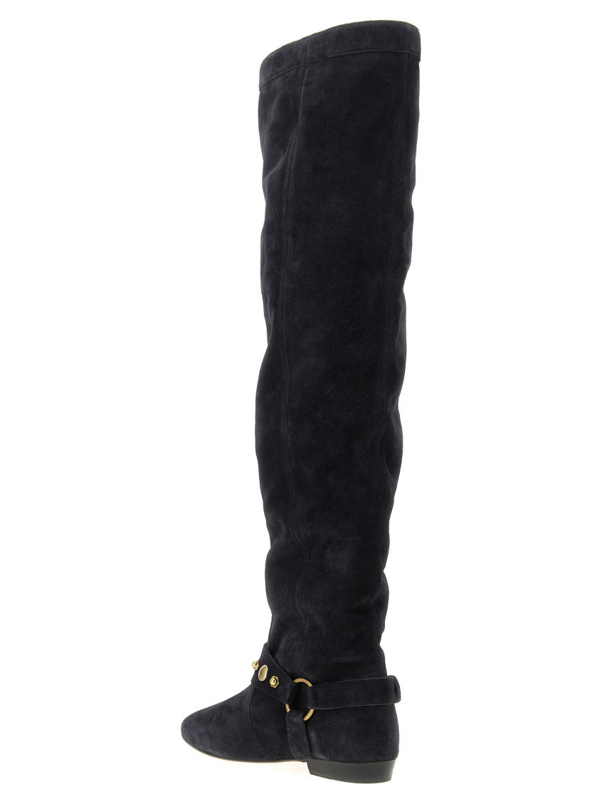 Black Suede Boots 3