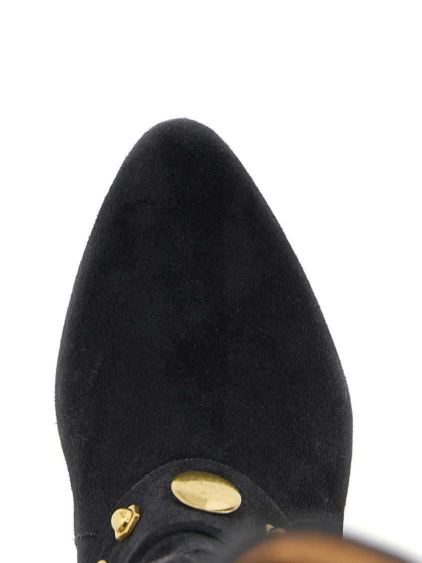 Black Suede Boots 4