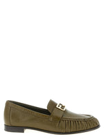 Green Leather Loafers 1
