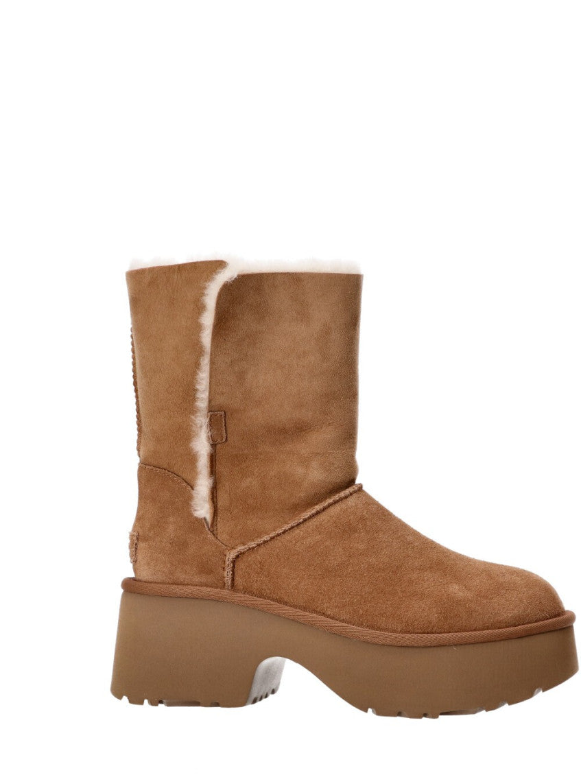 Brown Slip-on Boots 1