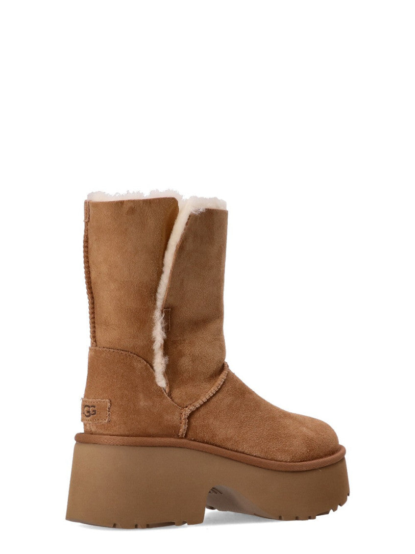 Brown Slip-on Boots 4