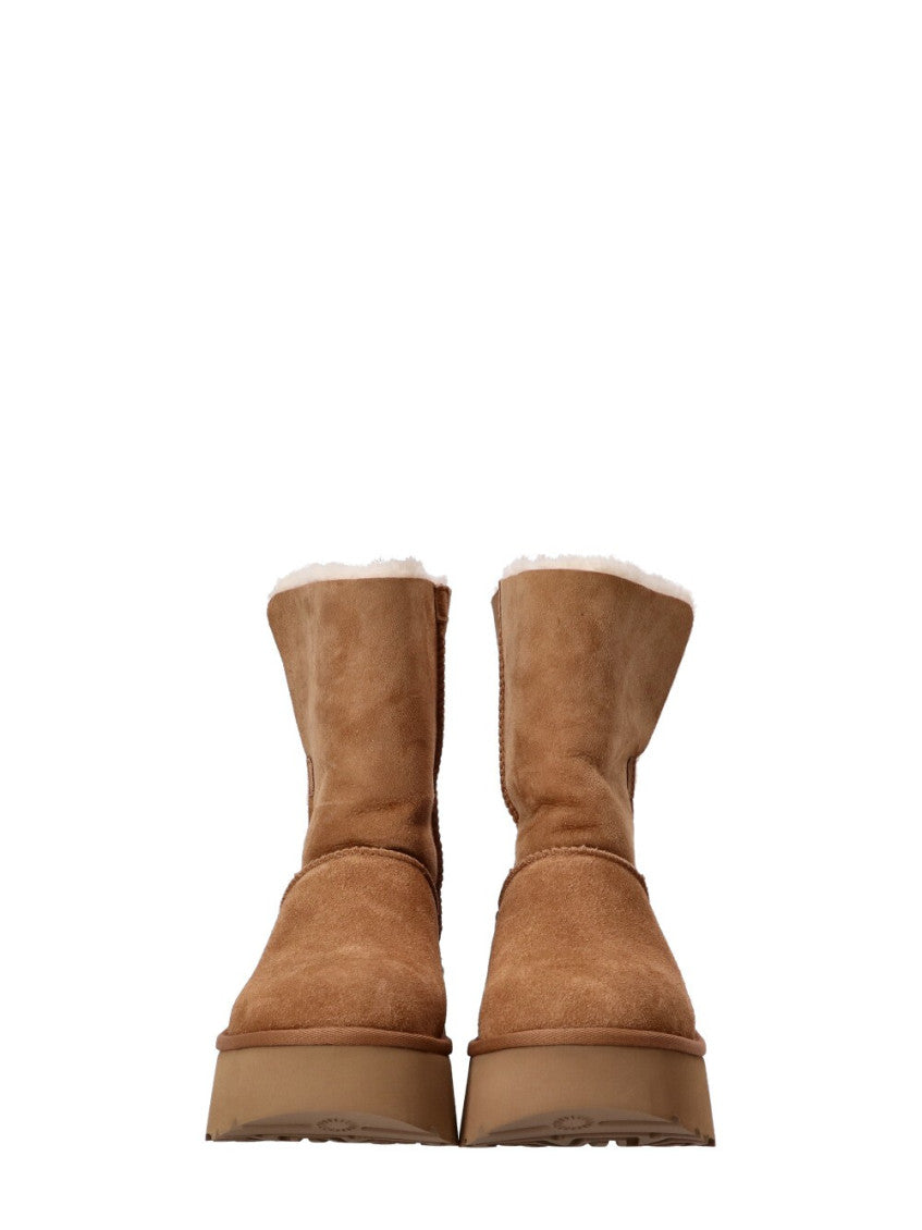 Brown Slip-on Boots 5