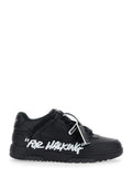Black Lace Up Sneakers 1