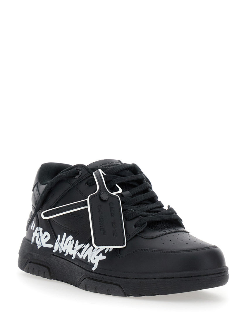 Black Lace Up Sneakers 2