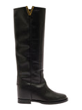 Black Leather Boots 1
