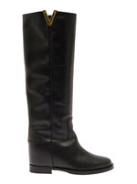 Black Leather Boots 1
