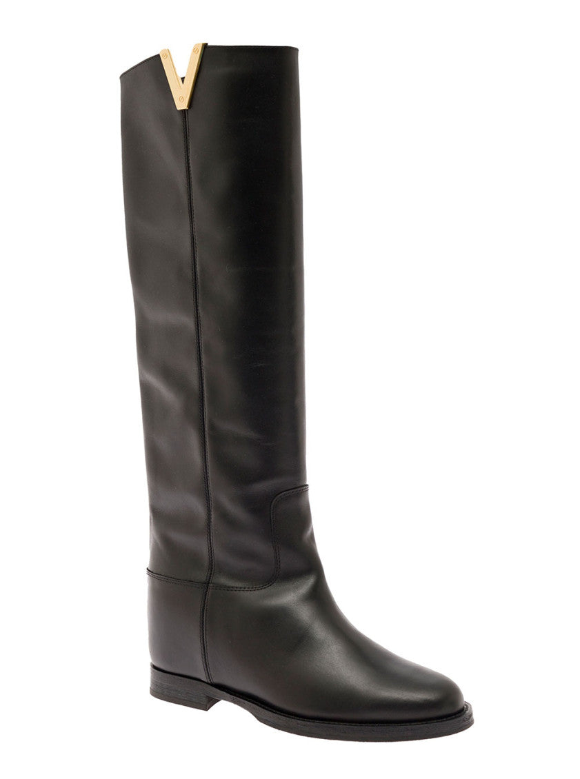 Black Leather Boots 2