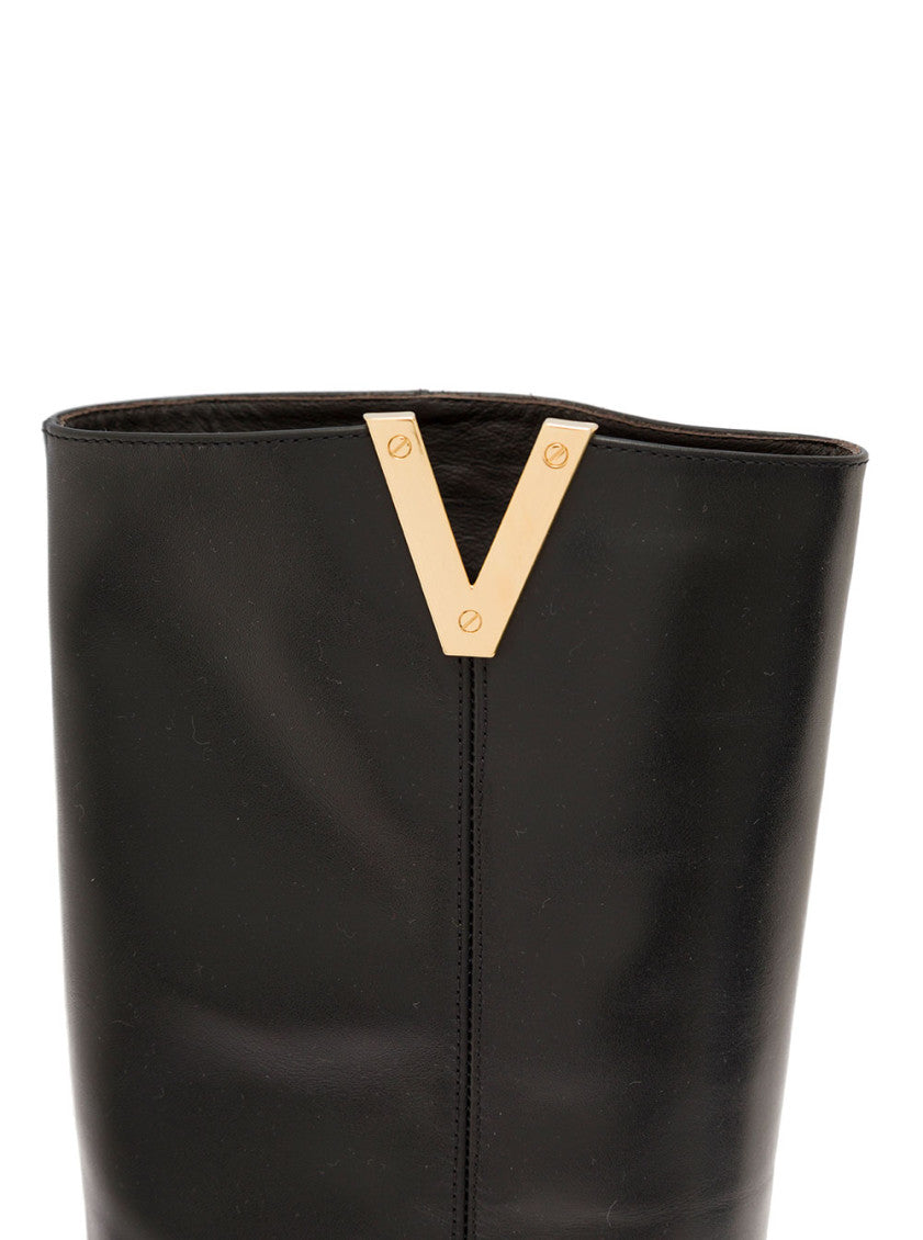 Black Leather Boots 4