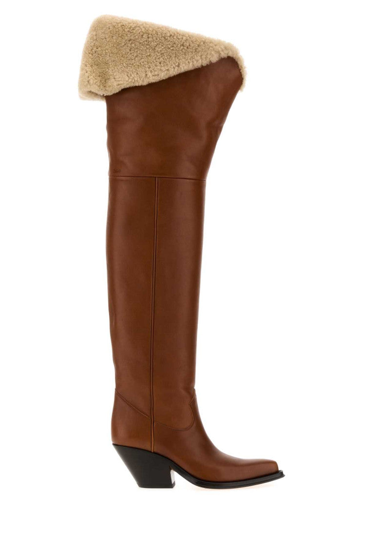 Brown Azelan Boots 1