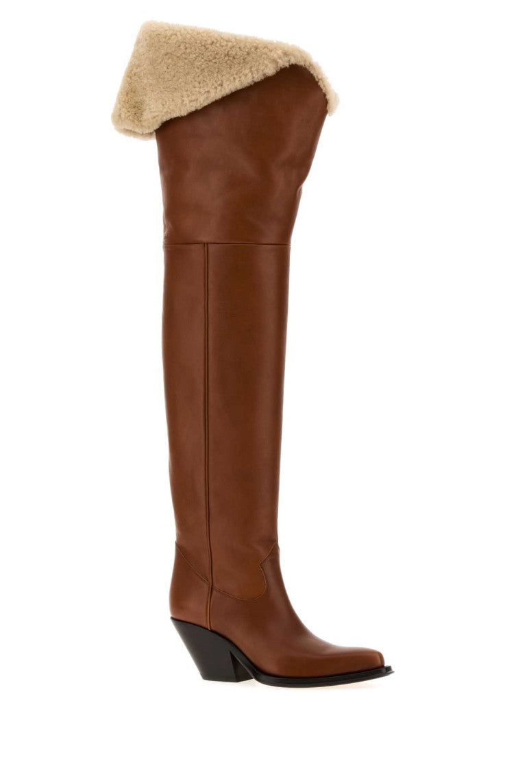 Brown Azelan Boots 2