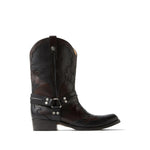 Black Embroidered Sylvester Texan Boots 1