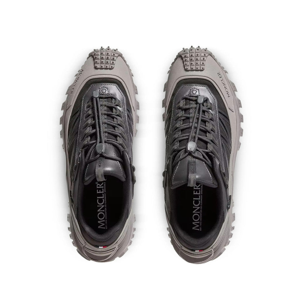 Grey Logo Sneakers 4
